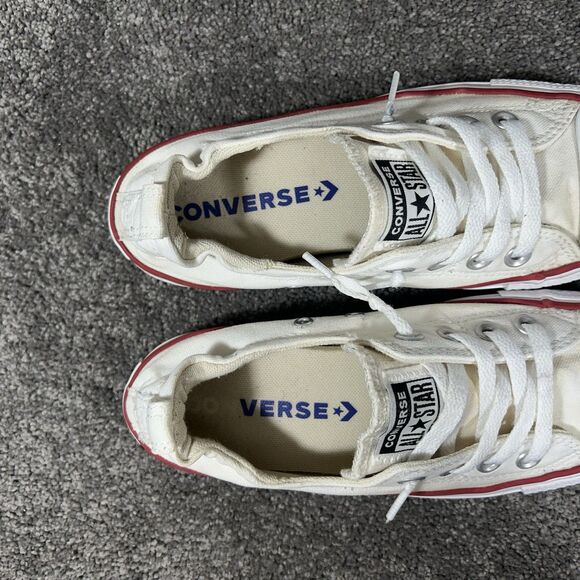 Converse Chuck Taylor All Star Shoreline 537084F Women’s Size 7 White Shoes Used - Picture 9 of 11